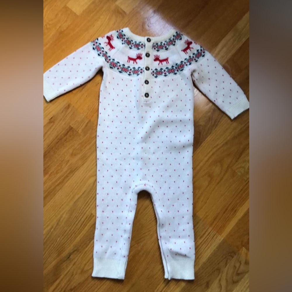Boys Hanna andersson sweater romper-new!!